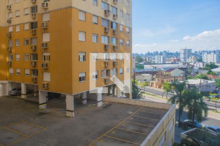 Vista da suite  de apartamento à venda com 2 quartos, 70m² em Partenon, Porto Alegre