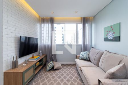 Sala de Estar de apartamento à venda com 2 quartos, 80m² em Santana, São Paulo