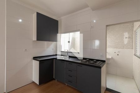 Sala e Cozinha Integrada  de apartamento para alugar com 2 quartos, 35m² em Cangaiba, São Paulo