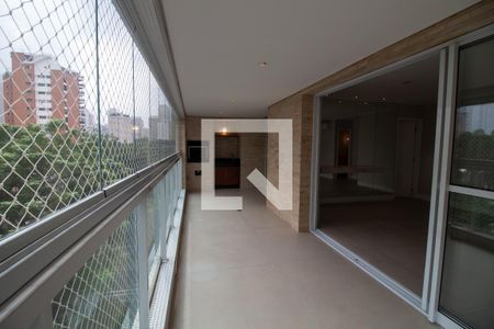 Varanda Gourmet de apartamento para alugar com 3 quartos, 145m² em Campo Belo, São Paulo