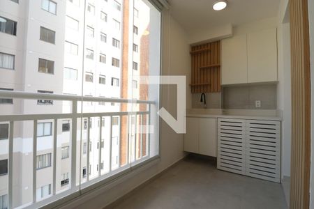 Varanda Sala de apartamento para alugar com 2 quartos, 44m² em Várzea da Barra Funda, São Paulo