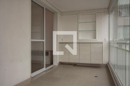 Varanda da Sala de apartamento para alugar com 2 quartos, 70m² em Vila Monte Alegre, São Paulo