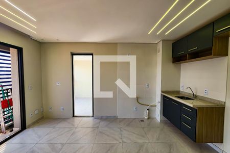 Sala e Cozinha de apartamento para alugar com 2 quartos, 40m² em Jardim Gilda Maria, São Paulo
