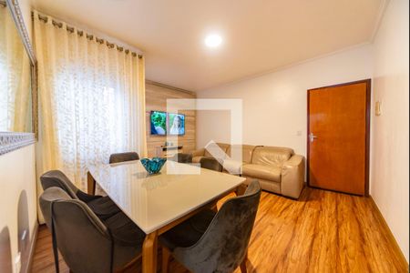 Sala de apartamento à venda com 3 quartos, 97m² em Vila Curuca, Santo André