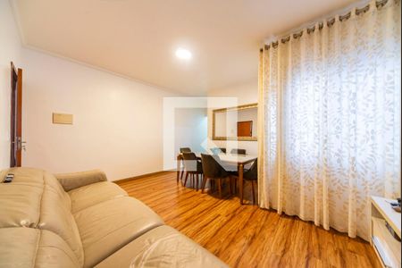 Sala de apartamento à venda com 3 quartos, 97m² em Vila Curuca, Santo André