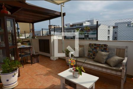 Varanda gourmet de apartamento para alugar com 3 quartos, 236m² em Recreio dos Bandeirantes, Rio de Janeiro