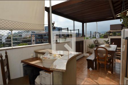 Varanda gourmet de apartamento à venda com 3 quartos, 236m² em Recreio dos Bandeirantes, Rio de Janeiro