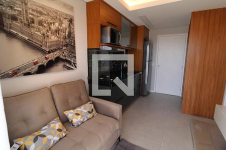 Sala / Cozinha de apartamento para alugar com 1 quarto, 29m² em Parque Vitória, São Paulo