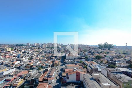 Varanda da vista de apartamento à venda com 1 quarto, 44m² em Vila Santa Luzia, São Bernardo do Campo