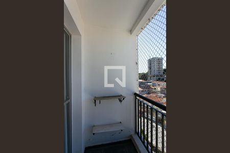 Varanda da Sala de apartamento à venda com 2 quartos, 60m² em Chácara Seis de Outubro, São Paulo