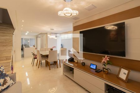 Sala de casa de condomínio à venda com 3 quartos, 200m² em Ponte Grande, Guarulhos