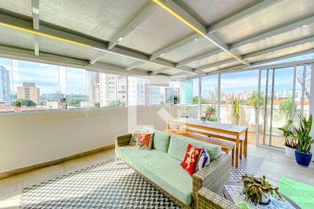 Varanda de apartamento para alugar com 2 quartos, 153m² em Jardim da Glória, São Paulo