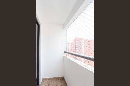 Varanda da Sala de apartamento à venda com 2 quartos, 56m² em Jardim Melo, Diadema