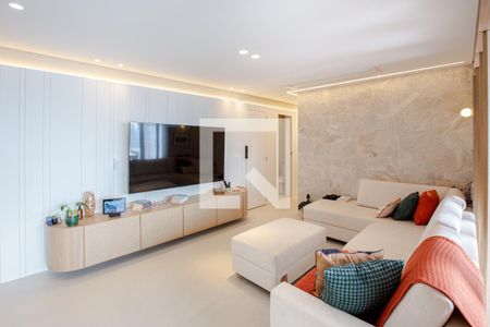 SALA de apartamento para alugar com 3 quartos, 136m² em Barra Funda, São Paulo