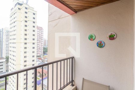 Varanda da Sala de apartamento à venda com 2 quartos, 56m² em Vila Gomes Cardim, São Paulo