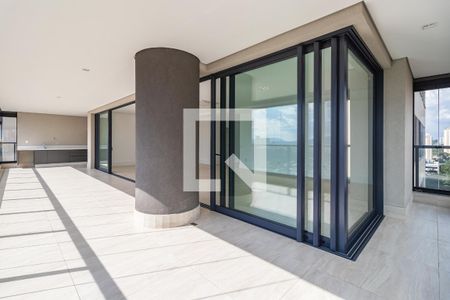 Varanda Sala de apartamento à venda com 4 quartos, 344m² em Alphaville Industrial, Barueri