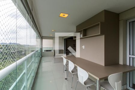Varanda gourmet de apartamento à venda com 3 quartos, 201m² em Alphaville Empresarial, Santana de Parnaíba