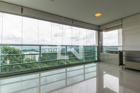 Varanda gourmet de apartamento à venda com 3 quartos, 201m² em Alphaville Empresarial, Santana de Parnaíba