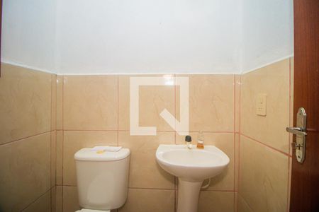 Lavabo da Suíte 1 de casa à venda com 2 quartos, 50m² em Morro Santana, Porto Alegre