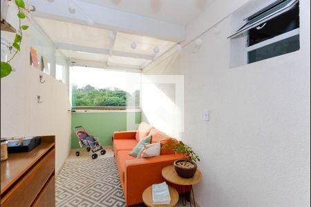 Varanda da Sala de apartamento à venda com 3 quartos, 92m² em Jardim Nova Taboao, Guarulhos