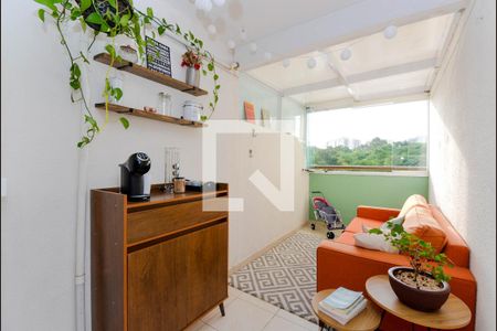 Varanda da Sala de apartamento à venda com 3 quartos, 92m² em Jardim Nova Taboao, Guarulhos