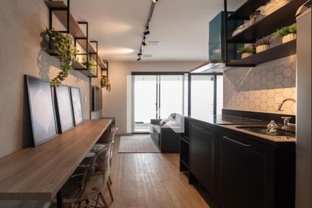 Apartamento para alugar com 38m², 1 quarto e 1 vagaCozinha