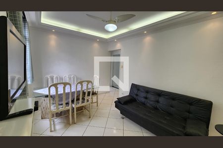 Sala de apartamento para alugar com 2 quartos, 86m² em Gonzaga, Santos