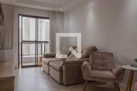 Sala de apartamento à venda com 3 quartos, 88m² em Baeta Neves, São Bernardo do Campo