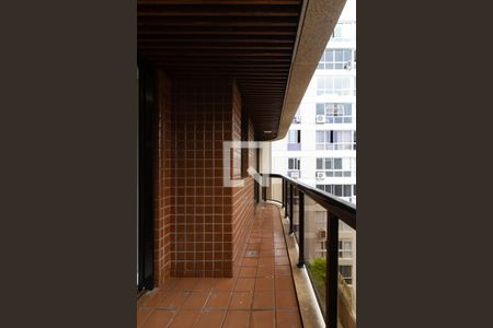 Detalhe da varanda da sala de apartamento para alugar com 2 quartos, 80m² em Ipanema, Rio de Janeiro
