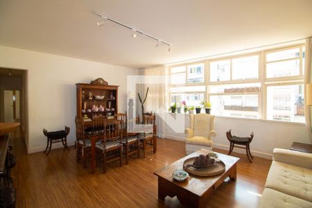 Sala de apartamento à venda com 4 quartos, 140m² em Copacabana, Rio de Janeiro