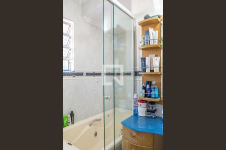 Banheiro da Suíte de apartamento para alugar com 3 quartos, 172m² em Vila Caminho do Mar, São Bernardo do Campo