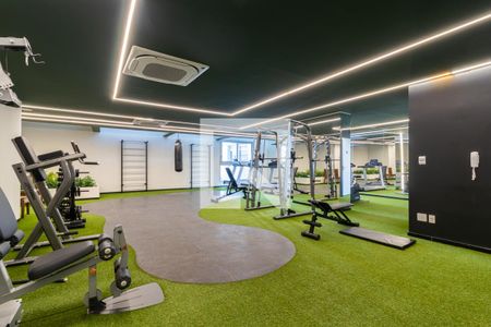Studio para alugar com 23m², 1 quarto e sem vaga Studio para alugar com 23m², 1 quarto e sem vagaÁrea comum - Academia