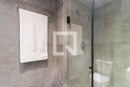 Studio para alugar com 23m², 1 quarto e sem vaga Studio para alugar com 23m², 1 quarto e sem vagaBanheiro