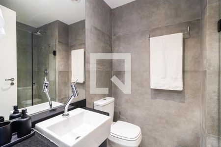 Studio para alugar com 23m², 1 quarto e sem vaga Studio para alugar com 23m², 1 quarto e sem vagaBanheiro