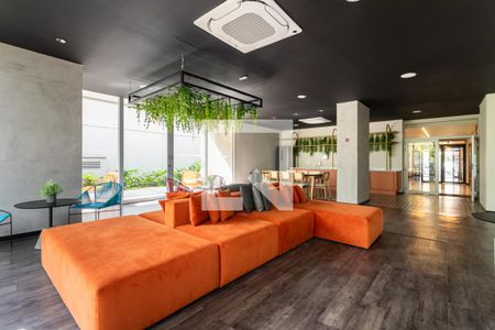 Studio para alugar com 23m², 1 quarto e sem vaga Studio para alugar com 23m², 1 quarto e sem vagaÁrea comum - Salão de Festas