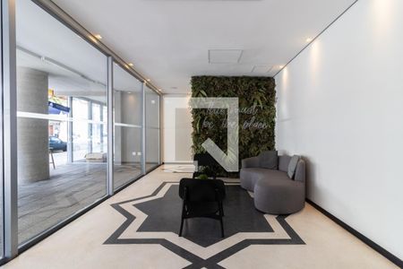 Studio para alugar com 23m², 1 quarto e sem vaga Studio para alugar com 23m², 1 quarto e sem vagaÁrea comum - Hall Social