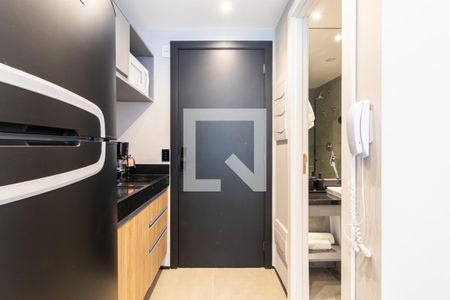 Studio para alugar com 23m², 1 quarto e sem vaga Studio para alugar com 23m², 1 quarto e sem vagaCozinha