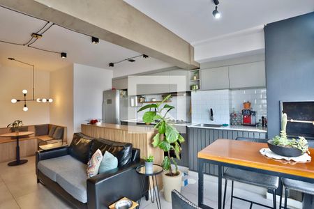 Sala de apartamento para alugar com 2 quartos, 57m² em Brás, São Paulo