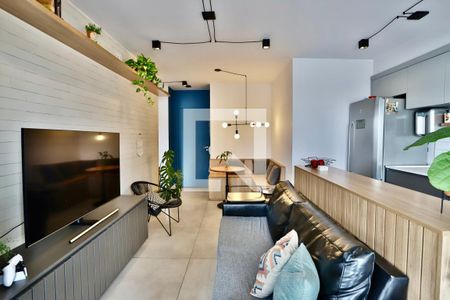 Sala de apartamento para alugar com 2 quartos, 57m² em Brás, São Paulo