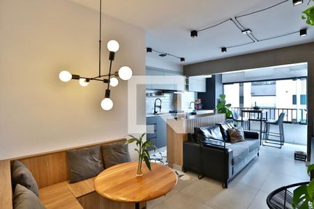 Sala de apartamento para alugar com 2 quartos, 57m² em Brás, São Paulo