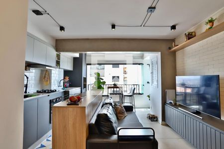 Sala de apartamento para alugar com 2 quartos, 57m² em Brás, São Paulo