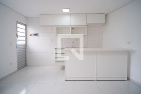 Cozinha  de casa para alugar com 1 quarto, 35m² em Vila Ré, São Paulo