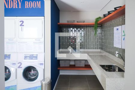 Apartamento para alugar com 41m², 2 quartos e 1 vaga Apartamento para alugar com 41m², 2 quartos e 1 vagaÁrea comum - Lavanderia