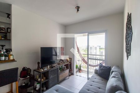 Sala de TV de apartamento para alugar com 2 quartos, 57m² em Jardim Iracema/aldeia, Barueri