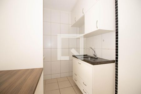 Cozinha e Área de Serviço de apartamento para alugar com 1 quarto, 34m² em Norte (águas Claras), Brasília
