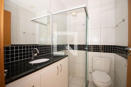 Banheiro da Suíte de apartamento para alugar com 1 quarto, 34m² em Norte (águas Claras), Brasília