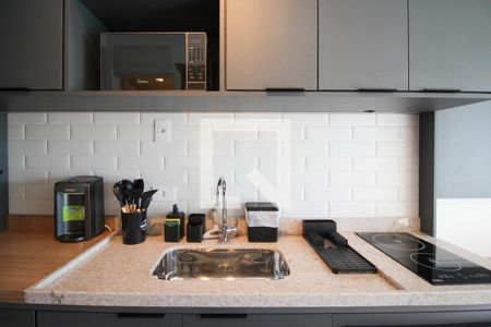 Studio à venda com 29m², 1 quarto e sem vaga Studio à venda com 29m², 1 quarto e sem vagaCozinha