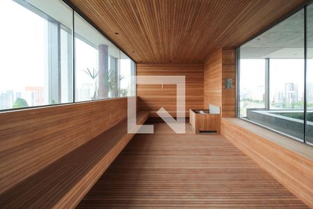 Studio à venda com 29m², 1 quarto e sem vaga Studio à venda com 29m², 1 quarto e sem vagaÁrea comum - Sauna