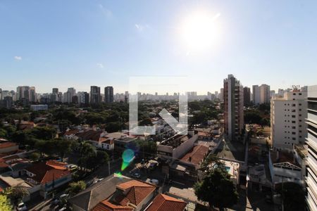 Vista  de kitnet/studio para alugar com 1 quarto, 29m² em Indianópolis, São Paulo