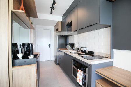 Studio à venda com 29m², 1 quarto e sem vaga Studio à venda com 29m², 1 quarto e sem vagaCozinha